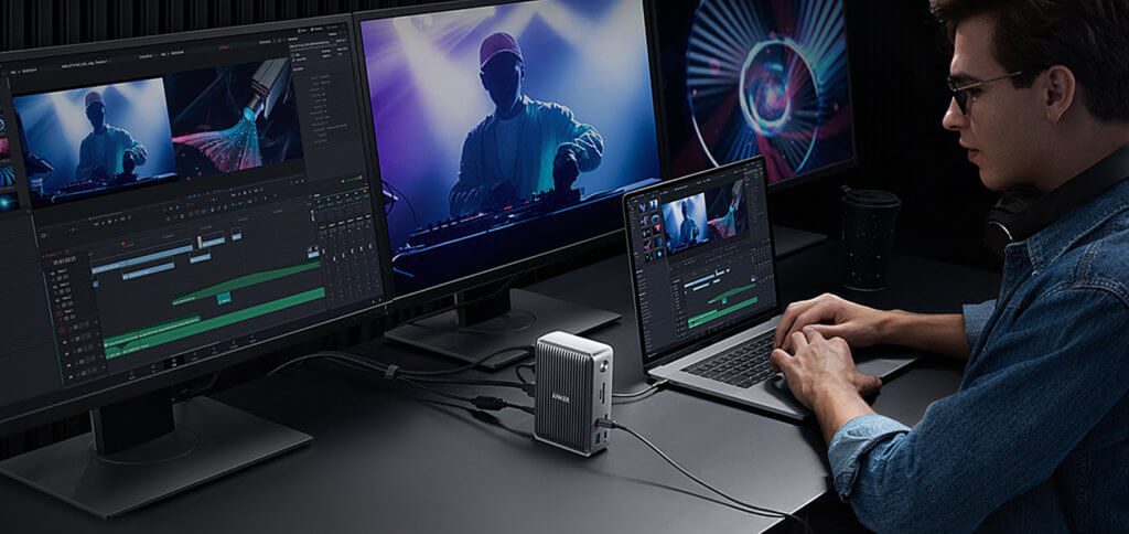 Das neue Gerät von Anker soll vor allem eine Lösung für Kreative sein, die beispielsweise mehrere Monitore am MacBook anschließen wollen.