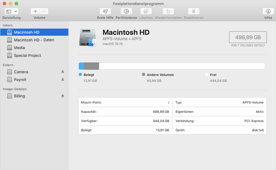 Anleitung zum Festplatte formatieren am Mac: Wählt links den Speicher aus, klickt auf "Löschen", wählt ein Format (und evtl. Schema) aus und bestätigt das Ganze. Fertig :)