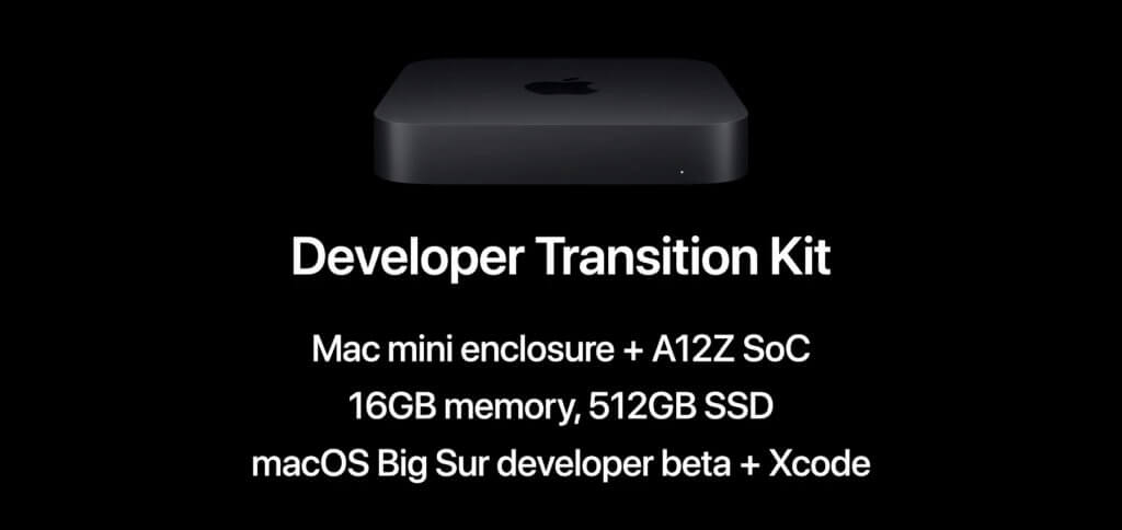 Das Mac mini Developer Kit im Apple Store kaufen? Das geht nicht einfach so. Erst müsst ihr euch für das Universal App Quick Start Program bewerben. Werdet ihr ausgewählt, könnt ihr ein Developer Transition Kit mit Apple Silicon SoC und macOS 11.0 Big Sur bestellen.