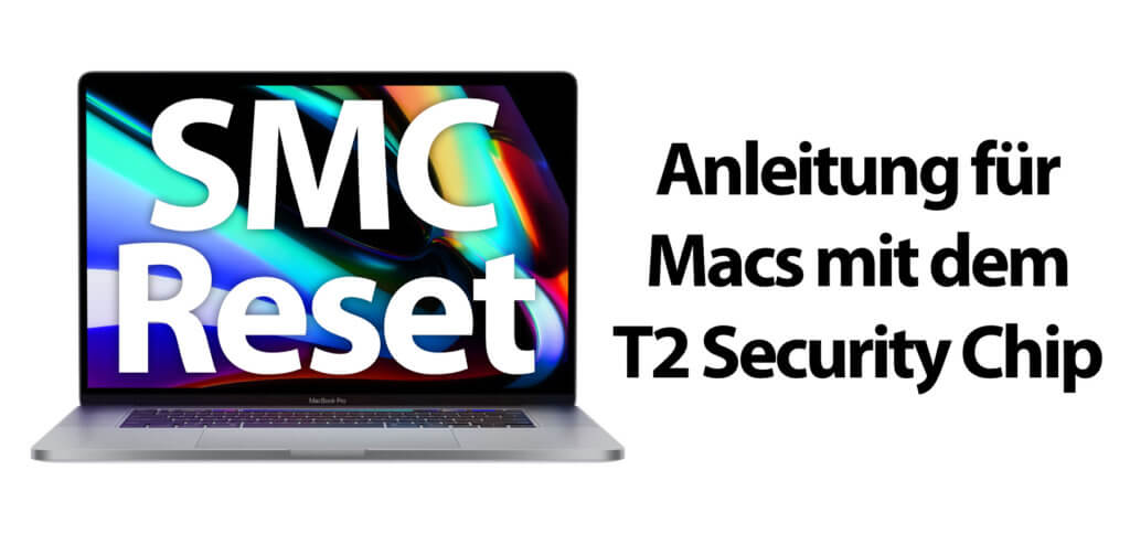 Hier findet ihr die Anleitung für einen SMC Reset am Apple MacBook mit T2 Security Chip. Der SMC-Reset bei MacBooks mit T2-Prozessor funktioniert anders als bei vorigen Modellen des Notebooks.