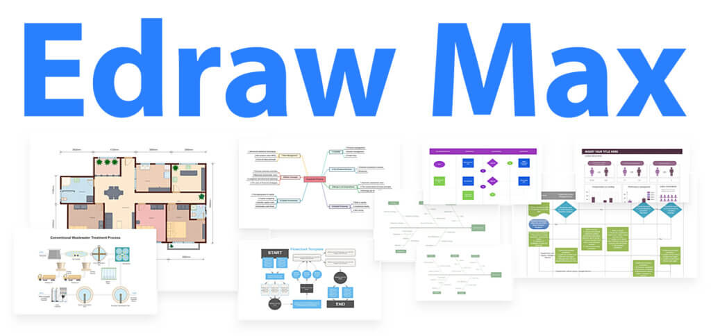 Edraw Max: Flowcharts, Diagramme, Karten & Pläne erstellen mit der Chart-App von Wondershare. Grafikprogramm für Organisation, Planung, Unterricht und vieles mehr.