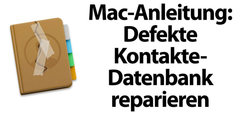 Wollt ihr am Mac eine defekte Kontakte-Datenbank reparieren, hilft euch die hiesige Anleitung. So klappt auch das Ändern von Kontakten und deren E-Mail, Adresse, Telefonnummer, etc. wieder.