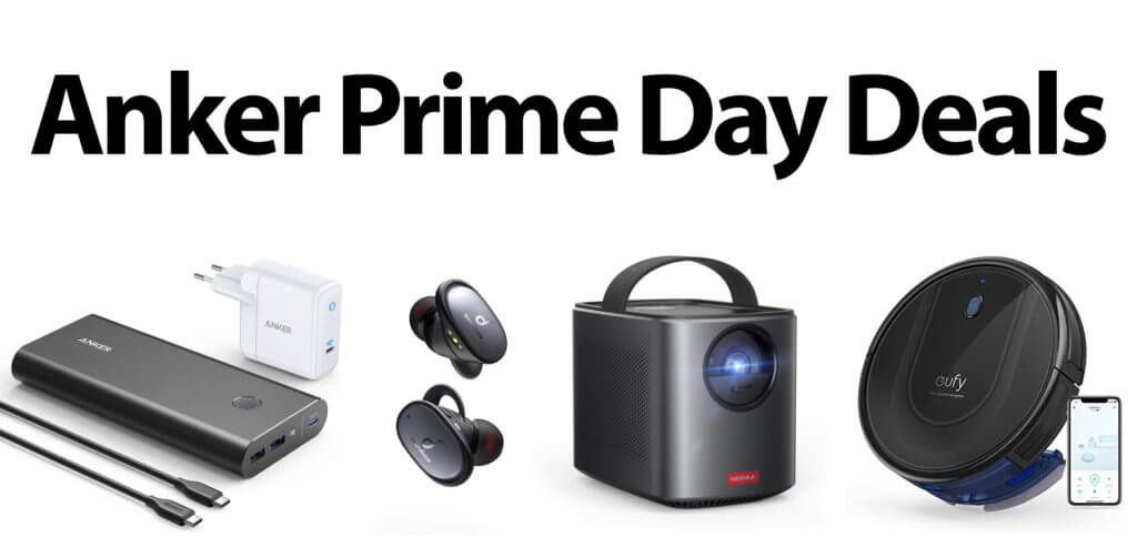 Anker-Geräte zum Prime Day 2020 mit bis zu 41% Rabatt kaufen. Powerbank, Maus, Beamer, Kopfhörer, Lautsprecher, Smart Home Geräte, Staubsauger und Saugroboter – hier findet ihr alle Deals.