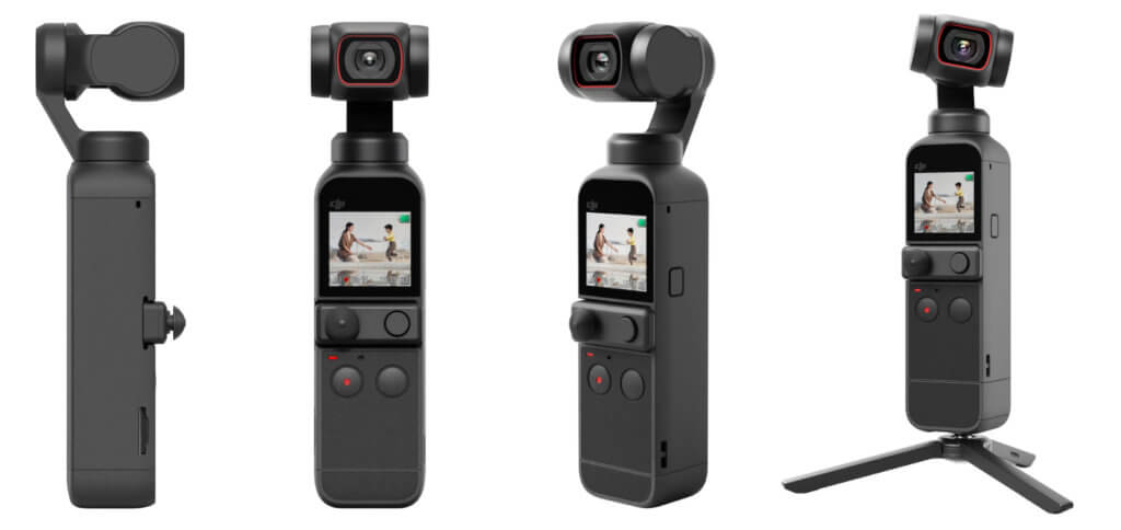Die DJI Pocket 2 Kamera mit 4K-Video, hochauflösenden Fotos und 3-Achsen-Stabilisation durch das integrierte Gimbal. Hier findet ihr die technischen Daten und den Vergleich von DJI Pocket 2 (2020) und DJI Osmo Pocket (2018).