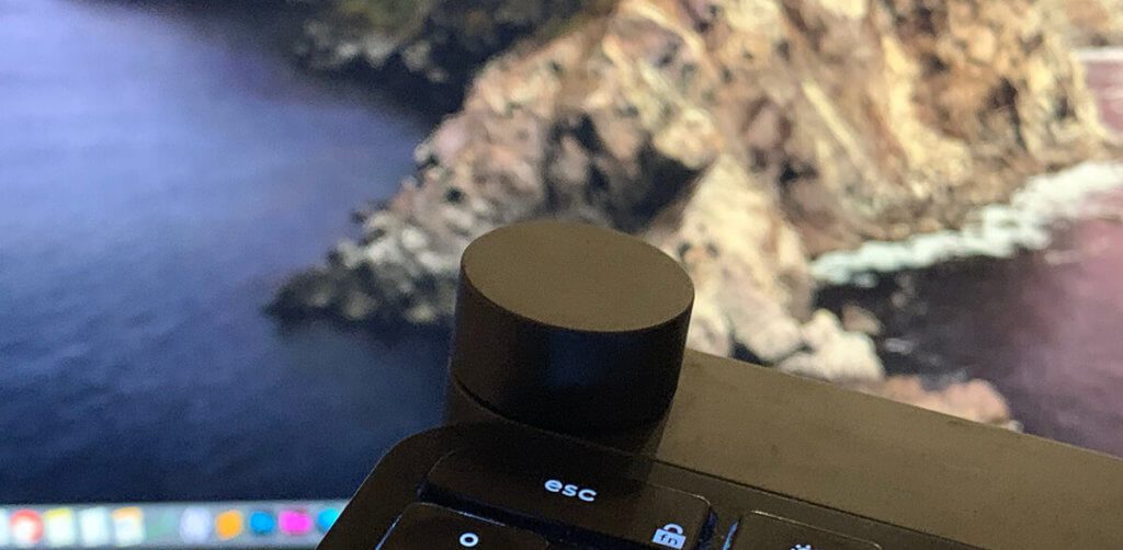 Das Drehrad der Logitech Craft Tastatur hat bei mir unter Photoshop (Mac) seine app-spezifischen Funktionen eingestellt und ändert nur noch die Lautstärke (Fotos: Sir Apfelot).