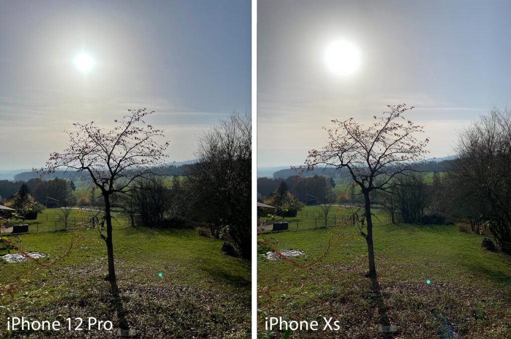 Grundsätzlich ist das iPhone 12 Pro bei Gegenlichtaufnahmen im Vorteil, da die Sonne deutlich weniger des Bildes überstrahlt (Fotos: Sir Apfelot).