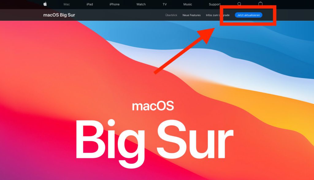 Ab sofort steht der Download von macOS Big Sur auf den Apple-Servern zum Download bereit.
