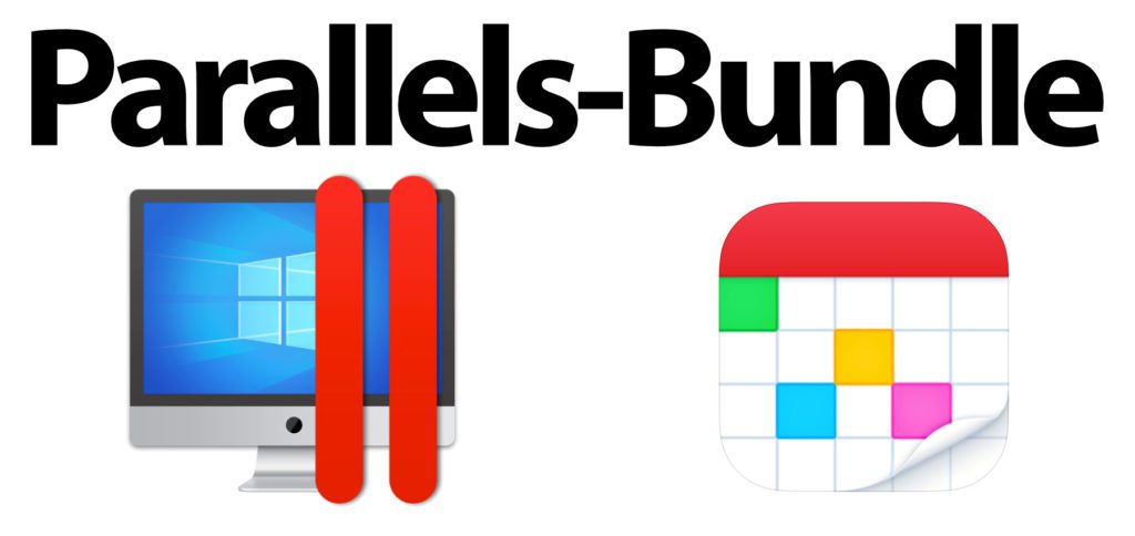 Im November 2020 bietet Parallels ein attraktives App-Bundle an: Parallels Desktop und gratis dazu Fantastical als eure neue Kalender-Lösung für Mac, iPhone, iPad und Apple Watch.