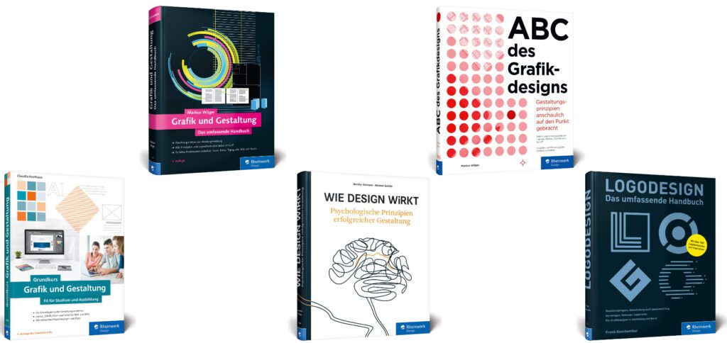 Grafikdesign-Bücher für Einstieg, Verständnis und Praxis findet ihr hier. Die Design-Handbücher liefern Erklärungen, Gesetzmäßigkeiten und praktische Tipps für Studium, Ausbildung und Arbeit.