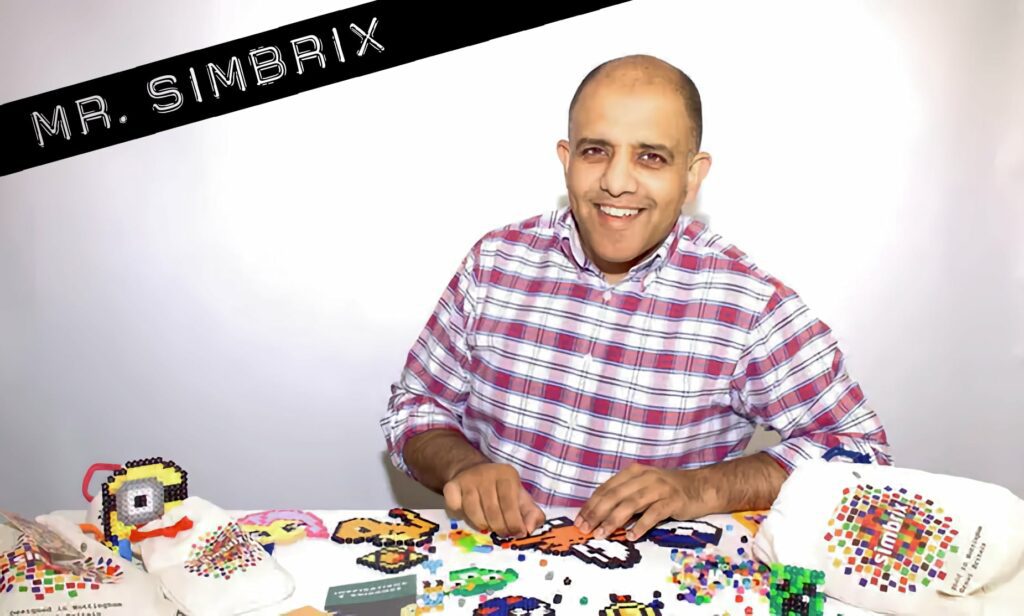 Assim Ishaque ist der Erfinder von Simbrix und nennt sich spassig "Mr. Simbrix" (Foto: TheGuardian.com).