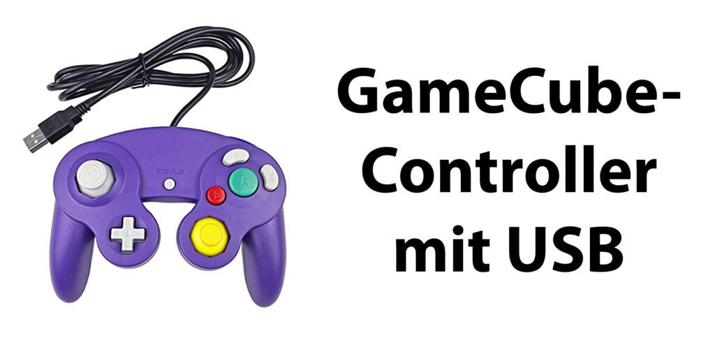 Der GameCube-Controller mit USB-Anschluss ist dem Original von Nintendo nachempfunden. Damit könnt ihr Emulator-Spiele sowie viele andere Games an Mac und PC zocken.