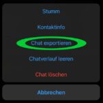 WhatsApp-Chat exportieren: Funktion in Deutschland wieder verfügbar!