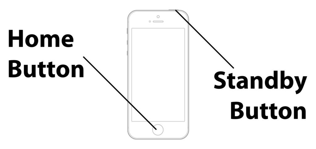 Müsst ihr am iPhone 4, iPhone 4s, iPhone 5, iPhone 5s / 5c oder iPhone SE (2016) einen Neustart erzwingen, dann hilft euch die Schritt-für-Schritt-Anleitung für den Hard Reset. In Kurz: Standby-Taste und Home Button gedrückt halten.