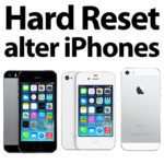 iPhone 4, 5 und SE Hard Reset – Neustart erzwingen