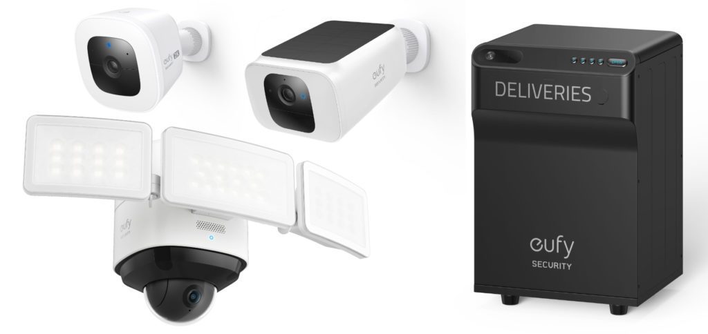 Mit den Überwachungskameras SoloCam und Floodlight Cam 2 Pro sowie mit dem Paketkasten SmartDrop hat die Anker-Marke eufy gestern neue Smart-Home-Technik für mehr Sicherheit vorgestellt.