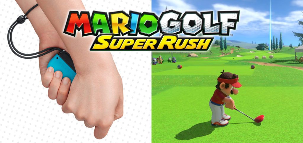 Ab heute könnt ihr auf der Nintendo Switch Mario Golf: Super Rush spielen. Mit Knopf- oder Bewegungssteuerung über die Joy-Cons schlagt ihr als einer von 16 Charakteren den Ball. Bis zu vier Spieler/innen können gleichzeitig antreten.