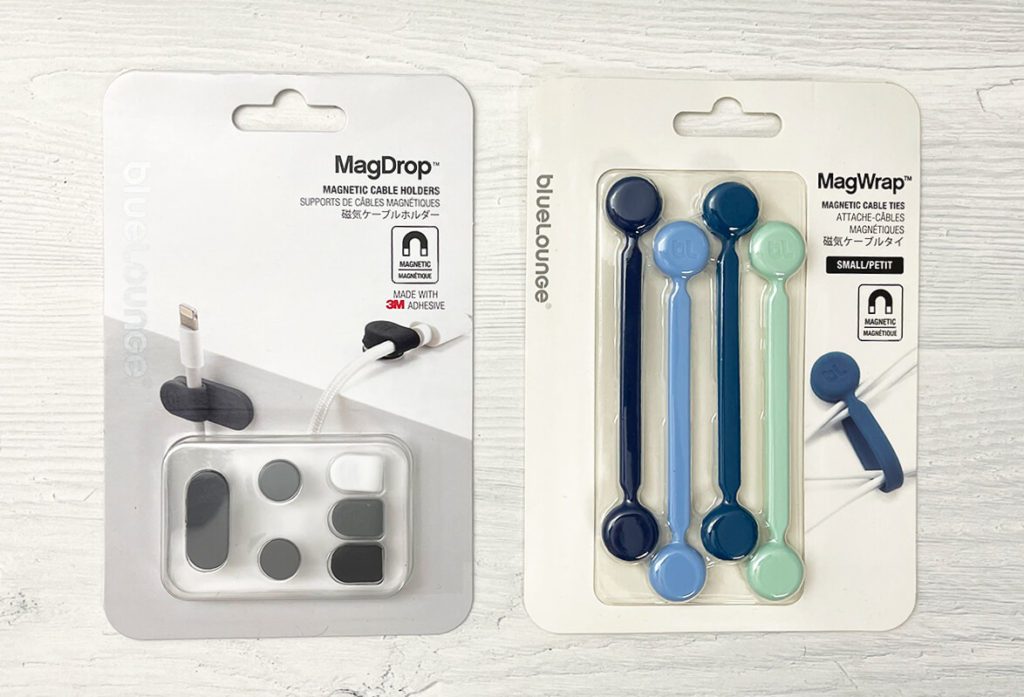 MagDrop und MagWrap – zwei magnetische Lösungen fürs Kabelmanagement (Foto: Sir Apfelot).