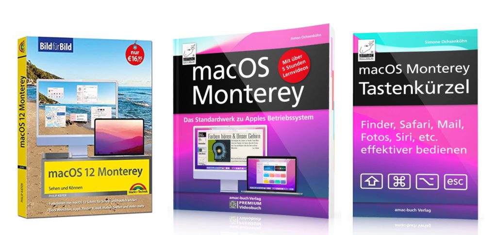 Mit dem richtigen macOS 12 Monterey Handbuch meistert ihr das neue Mac-Betriebssystem, das noch 2021 ausgerollt wird. Die Tipps für macOS Monterey, einzelne Apps und Tastenkombinationen helfen dabei, den Mac zu meistern.