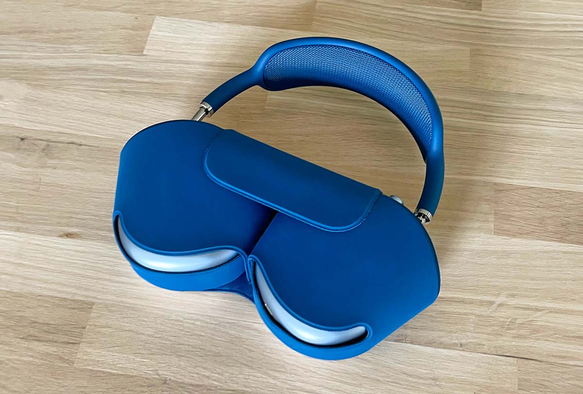 Funda para Airpods Max, funda protectora para auriculares con función de  suspensión automática para el polvo