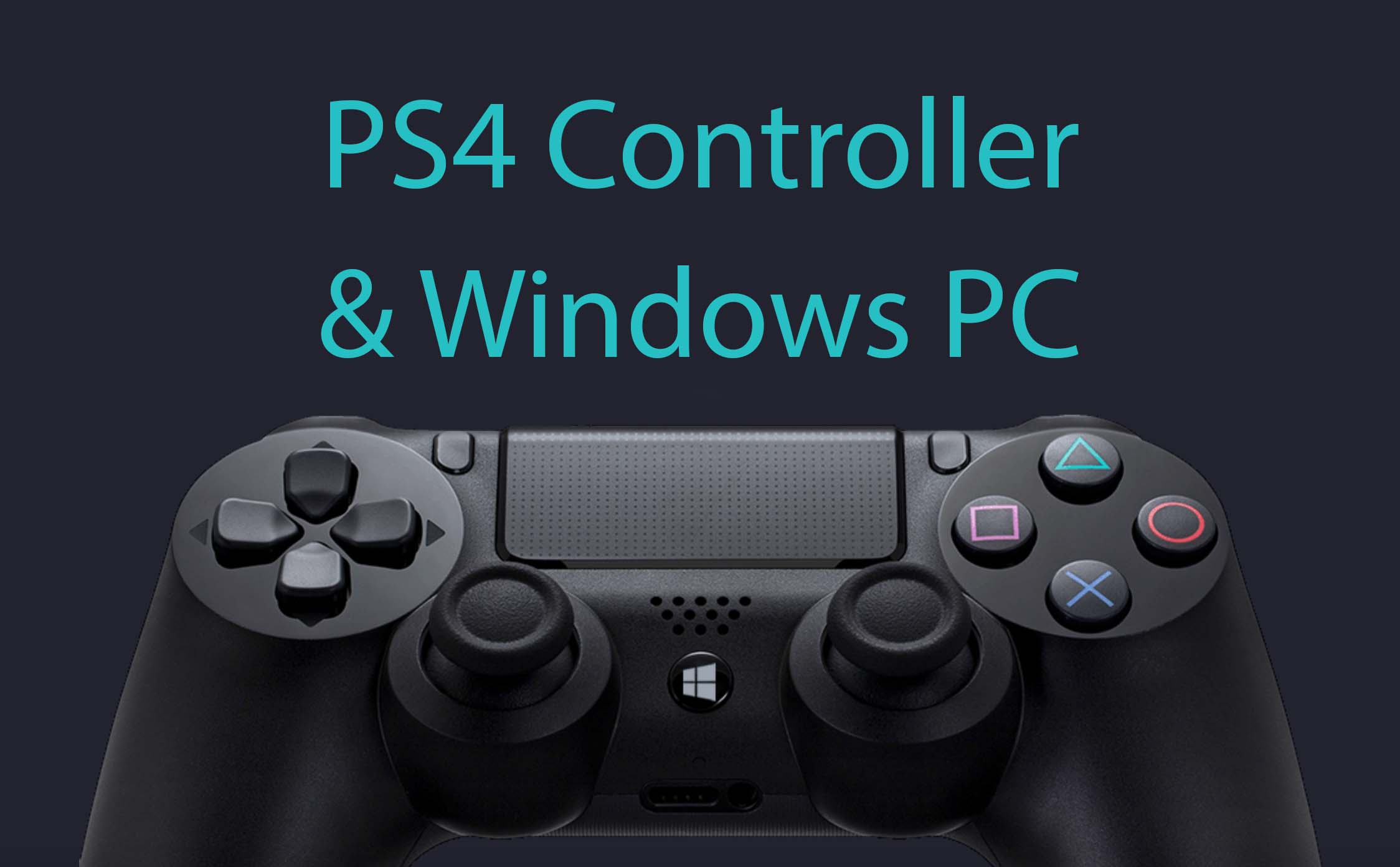 Cómo usar el mando de la PS4 en el PC con cable o bluetooth