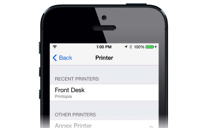 Mit Programmen wie Printopia kann man vom iPhone oder iPad Druckaufträge über einen PC oder Mac an Drucker senden, die nicht airprint-fähig sind (Screenshot: Printopia).