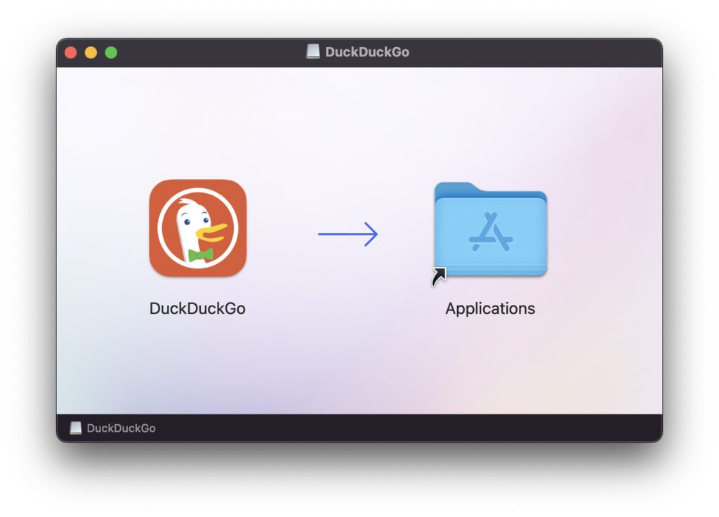 Die Installation vom DuckDuckGo Browser unter macOS ist denkbar einfach.