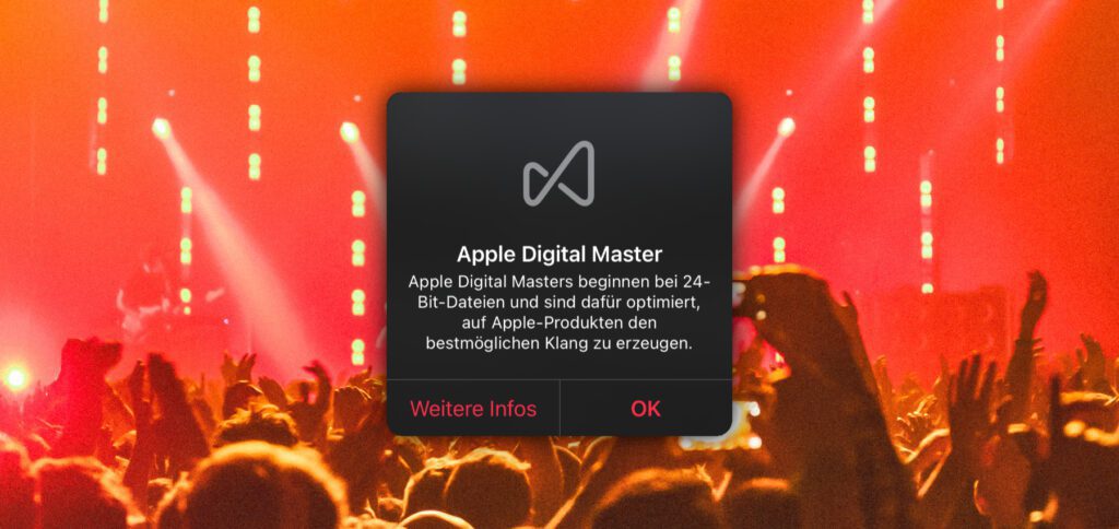Was bedeutet Apple Digital Master in der Apple Musik App? Wie kommen die Titel zustande und was ist der Unterschied zu Lossless / Hi-Res-Lossless im Apple Music Abo? Details zum Thema findet ihr hier!