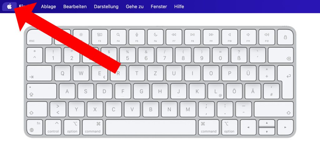 Ihr wollt ohne Trackpad und ohne Maus per Tastenkombination in die Mac-Menüleiste springen? Dann habt ihr die richtige Anleitung gefunden. Hier findet ihr die richtige Tastenkombination und Bilder, um mit der Tastatur im macOS-Menü zu navigieren.