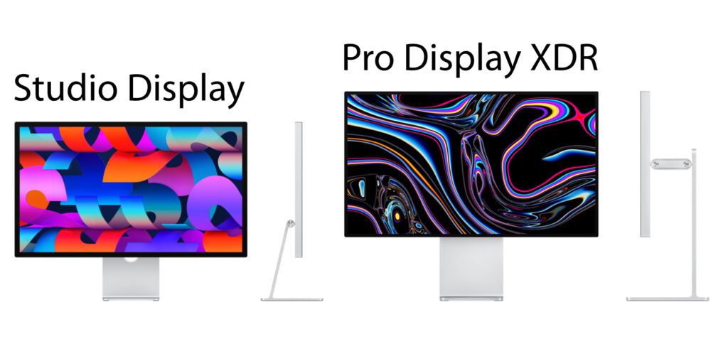 Apple Studio Display und Apple Pro Display XDR im Vergleich: Technische Daten, Display, Audio, Zubehör, Preis und mehr. Für welche Zielgruppen sind der 5K- und der 6K-Monitor gemacht?