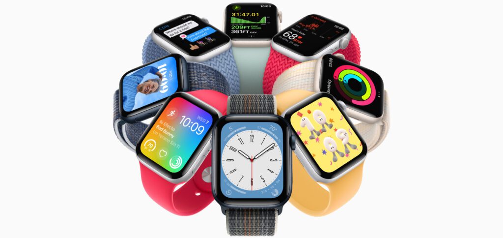 Die neue Apple Watch SE der 2. Generation bietet neben dem S8 Chip auch zwei Sensoren, die für die Unfallerkennung im Auto verwendet werden. Mit watchOS 9 kommen zudem neue Fitness- und Wellness-Funktionen auf die Uhr. Sie ist ab 299 Euro verfügbar.