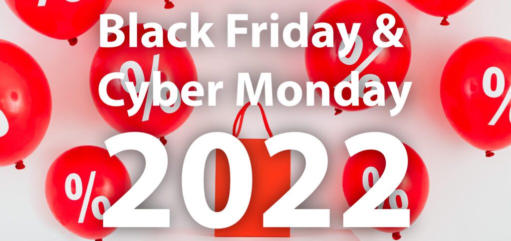 In diesem Sammelbeitrag findet ihr die Angebote, Rabatte und Deals für den Black Friday und den Cyber Monday 2022.