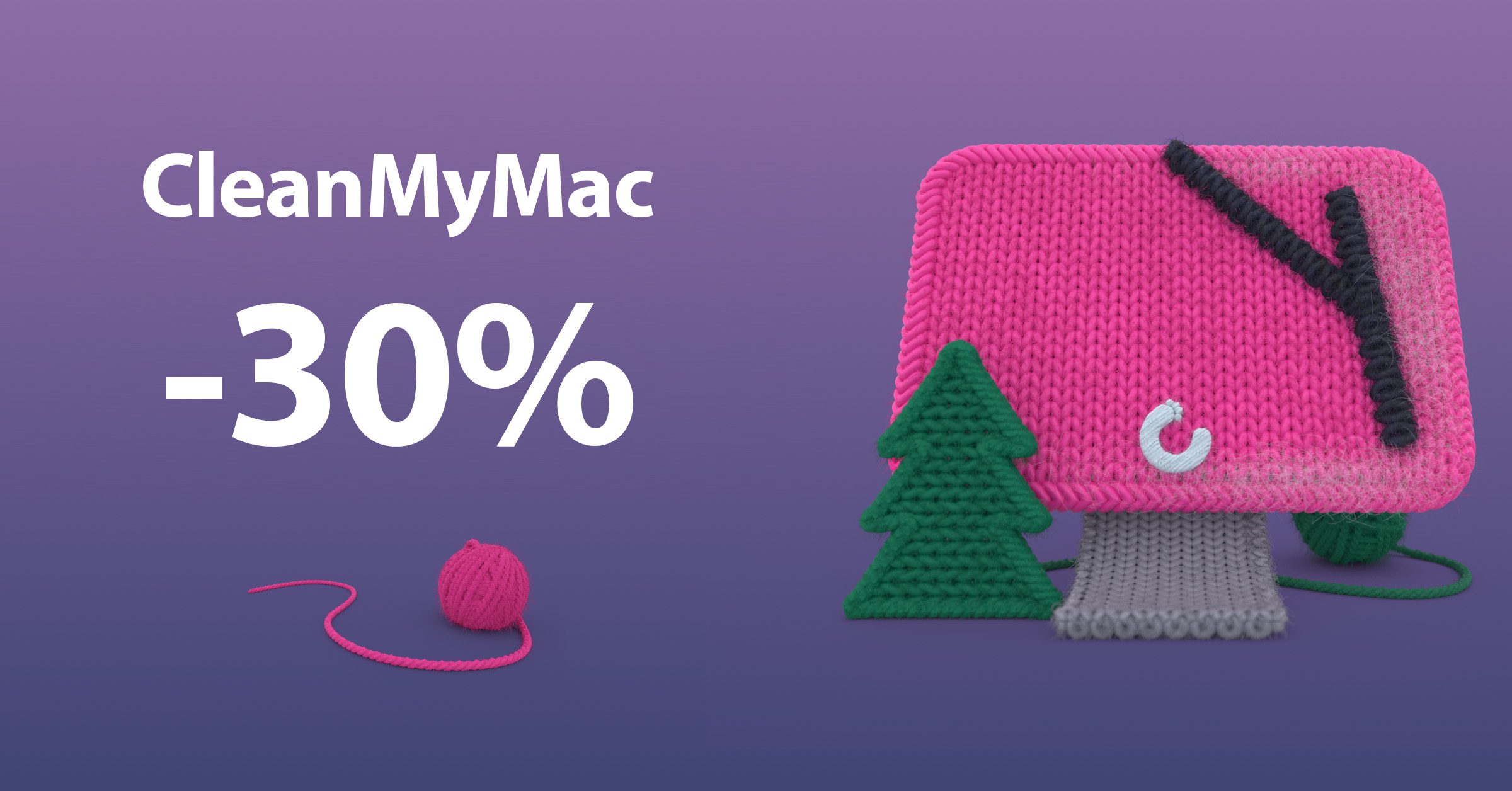 Die 30% Rabatt auf CleanMyMac gibt es vom 19.12. bis zum 23.12.2022.