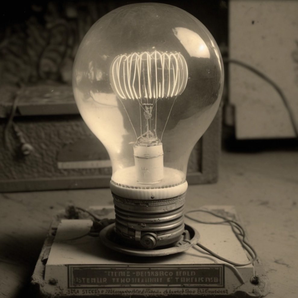 Ist Edison der Erfinder der Glühbirne