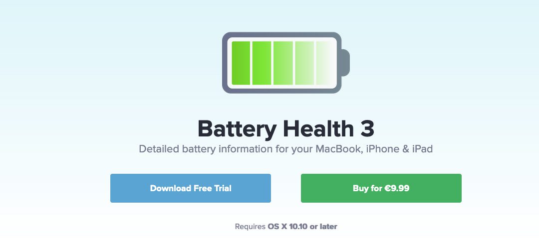 Die Mac-App Battery Health bietet ebenfalls Einblicke in die Akkugesundheit von Mac und iOS-Geräten.