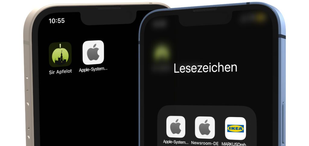 Am Apple iPhone könnt ihr einzelne Webseiten als Lesezeichen auf dem Home-Bildschirm verknüpfen. Zudem könnt ihr Ordner mit mehreren Lesezeichen anlegen. Hier erfahrt ihr, wie beides geht.