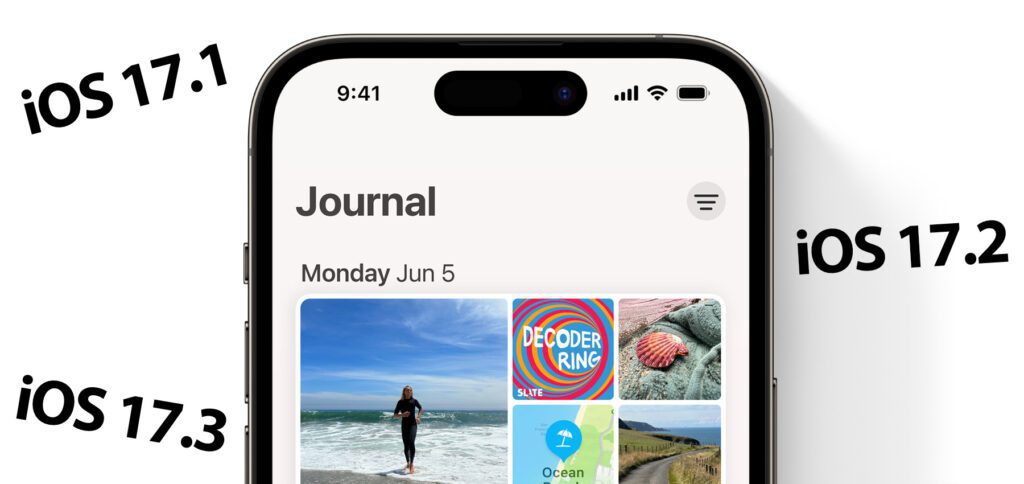 Die Journal App sowie drei weitere Neuerungen von iOS 17 sollen nicht zum Release aufs iPhone kommen, sondern erst später mit einem Update des neuen Systems.