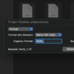 Mac-Anleitung: Mehrere Dateien gleichzeitig umbenennen und nummerieren