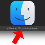 Mac-Tipp: Freien Speicherplatz direkt im Finder anzeigen lassen