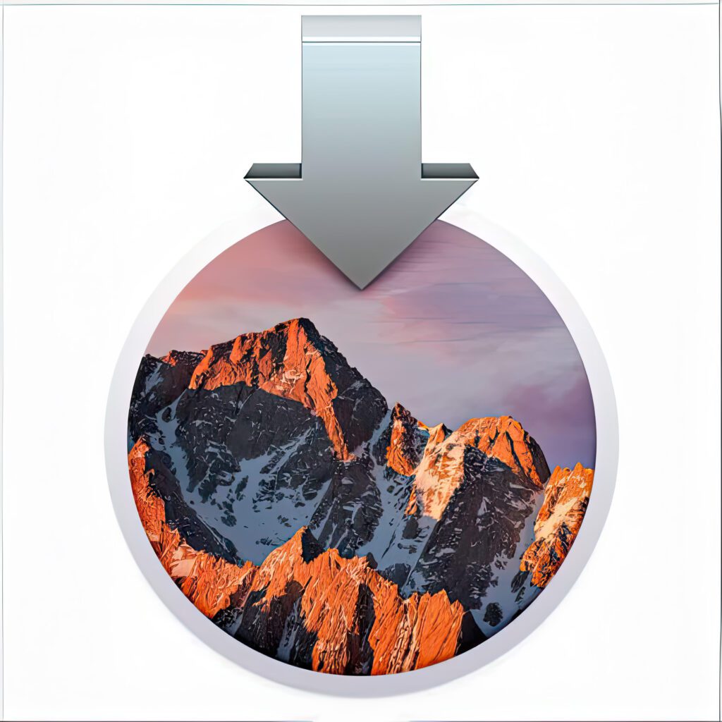 Angelehnt an macOS Sierra ist auch der Desktop-Hintergrund von macOS High Sierra – dem nachfolgenden Betriebssystem.