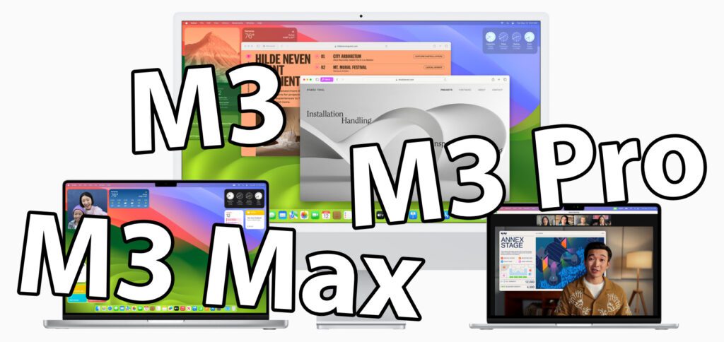 Heute um 17:00 Uhr kalifornischer Ortszeit bzw. am 31. Oktober 2023, um 1:00 Uhr mitteleuropäischer Winterzeit, stellt Apple neue Mac-Modelle mit M3-Chip vor. Darunter könnten auch neue MacBook-Pro-Modelle mit M3 Pro und M3 Max sein. Warum, das erfahrt ihr hier.