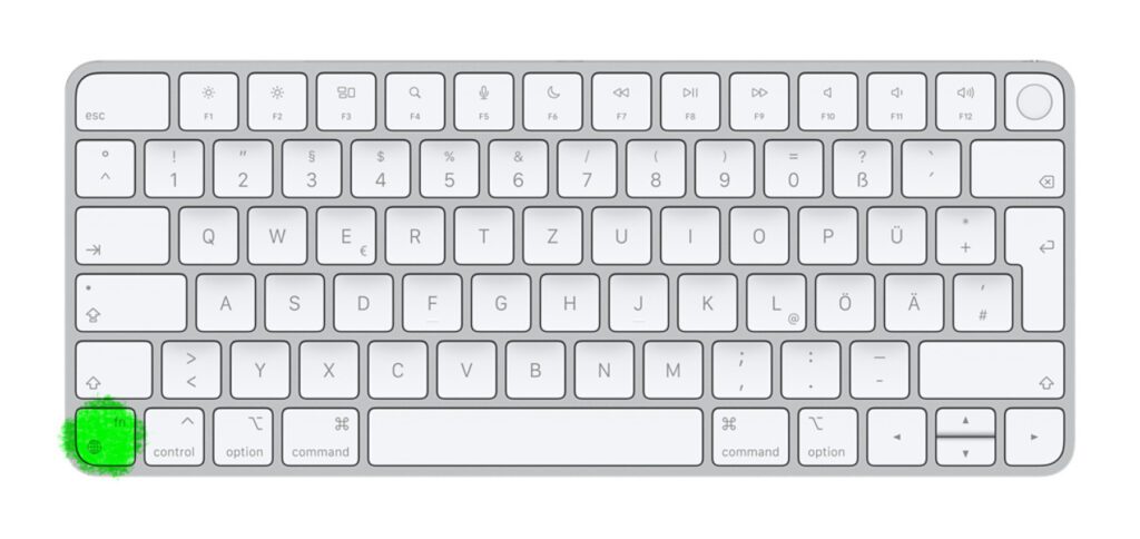 Le clavier et les touches spéciales du Mac
