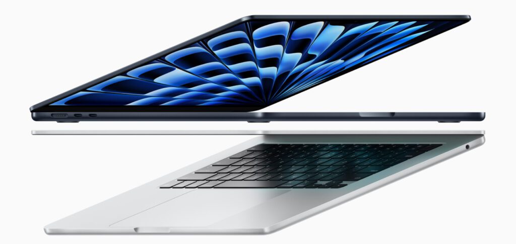 Heute hat Apple sein neues MacBook Air mit M3-Chip sowie wahlweise mit 13-Zoll- oder 15-Zoll-Display vorgestellt. Die neuen Geräte können ab sofort vorbestellt und ab Freitag genutzt werden.