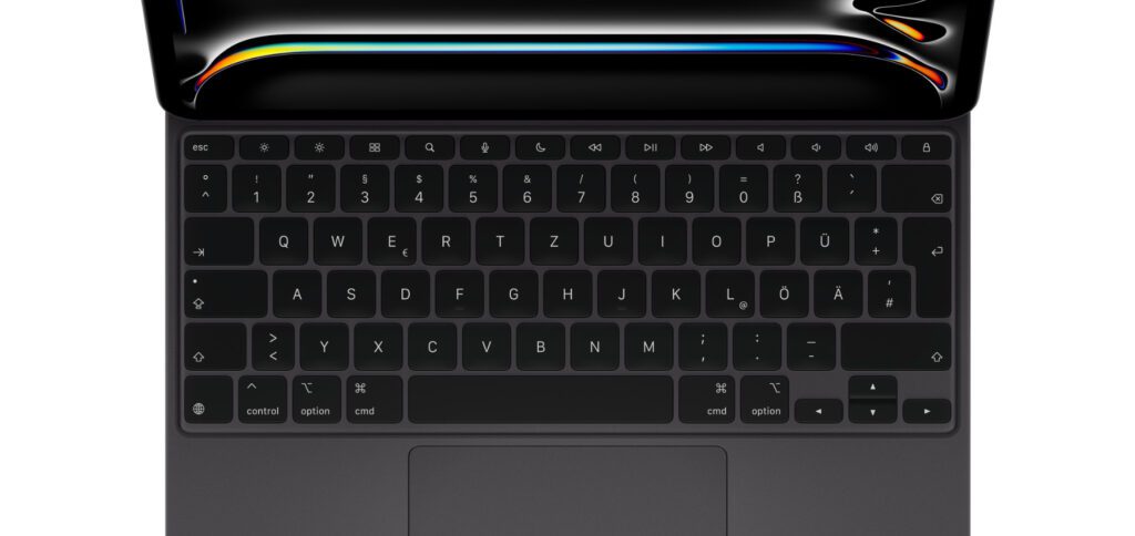 Welche Hülle mit Tastatur und Trackpad passt an mein iPad, iPad Air oder iPad Pro? Hier gibt es das Apple Magic Keyboard, dessen Pro-Modell und die Folio-Version im Vergleich. Bild: Apple.com