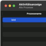 Was ist bird und warum läuft dieser Prozess auf meinem Mac?