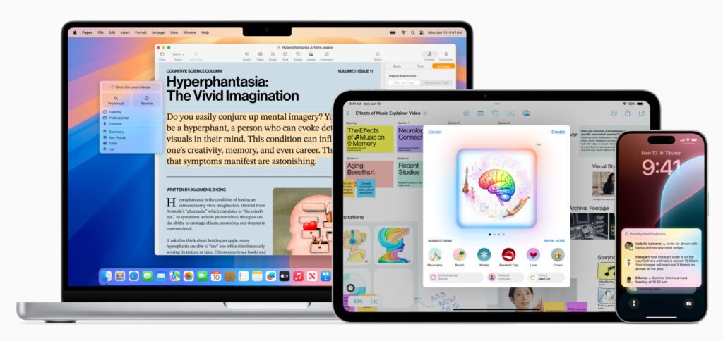 Da noch mehrere Mac-, iPhone- und iPad-Modelle genutzt werden, die nicht mit Apple Intelligence kompatibel sind, könnten macOS Sequoia, iOS 18 und iPadOS 18 zu neuerlich steigenden Verkaufszahlen führen.