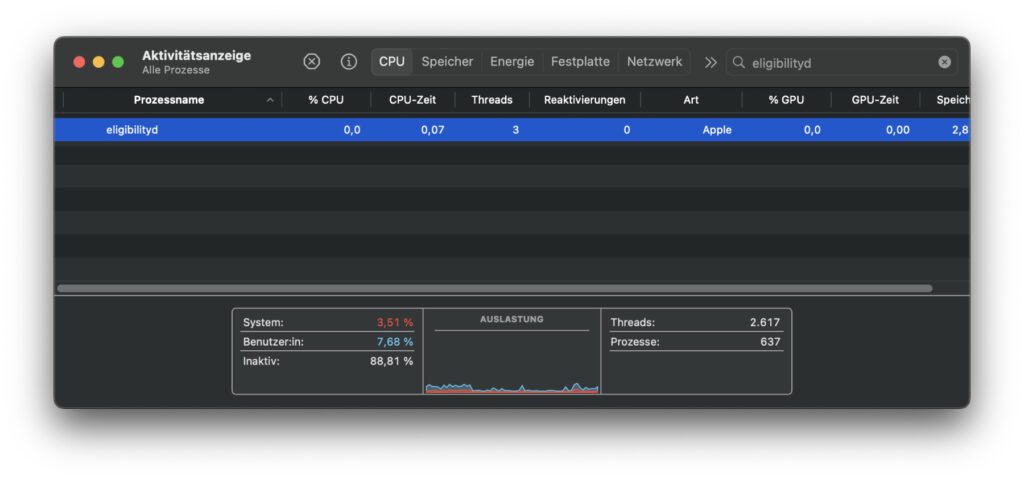 Wozu dient der eligibilityd Prozess von iOS am iPhone, iPadOS am iPad und macOS am Mac? Hier habe ich Informationen zu diesem Daemon und seiner Funktionalität zusammengefasst.