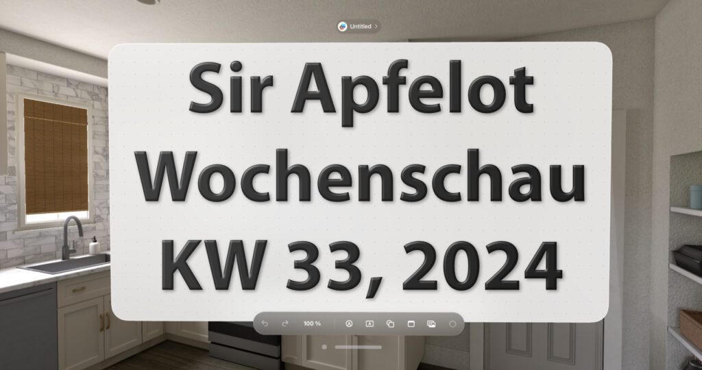 In der Sir Apfelot Wochenschau für die Kalenderwoche 33 des Jahres 2024 mit dabei: X muss DSA umsetzen, Google stellt Pixel-Geräte mit Gemini-KI vor, neue Apple-Entwicklungen im Bereich Robotik, und mehr!