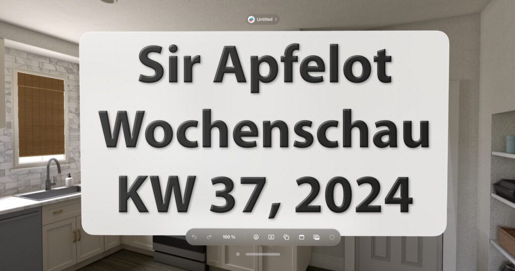 In der Sir Apfelot Wochenschau für die Kalenderwoche 37 des Jahres 2024 gibt's u. a. diese Meldungen: neue Apple-Geräte, Huawei Mate XT mit drei Displays, EU-Strafen gegen Google und Apple bestätigt, Warnung vor bestimmtem Lizenz-Design selbstreinigender Katzenklos, und mehr!