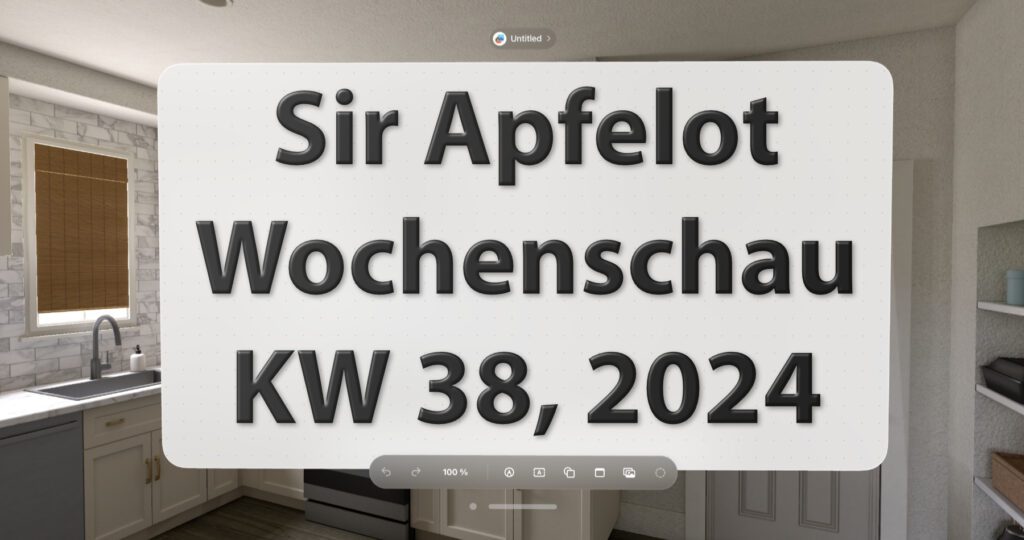 Die Sir Apfelot Wochenschau für die Kalenderwoche 38 des Jahres 2024.